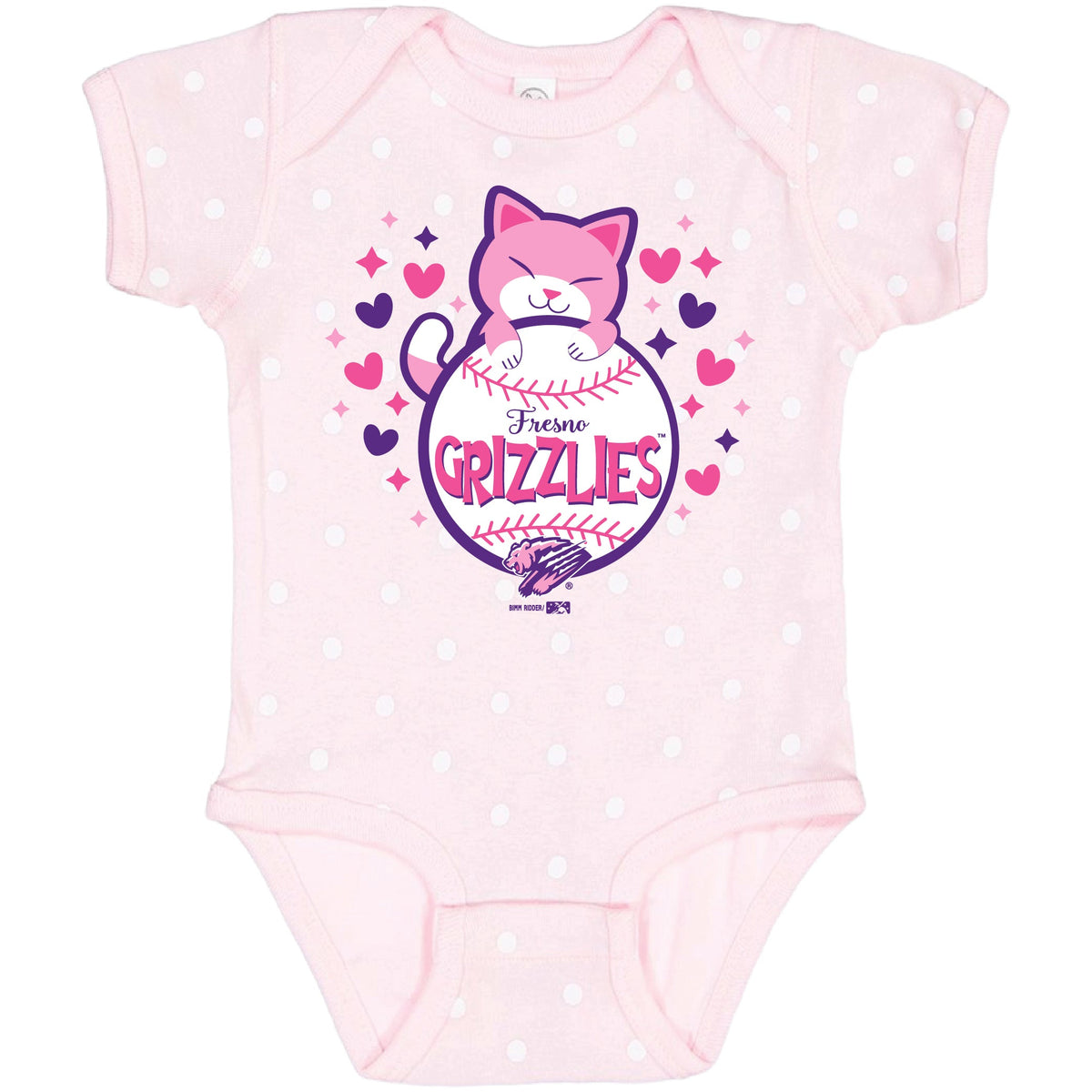 Pink Cat Onesie – Fresno Grizzlies Official Store