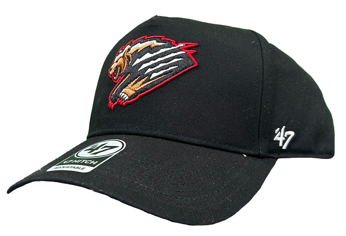 Fresno Grizzlies Black Primary Hitch Adj Cap – Fresno Grizzlies