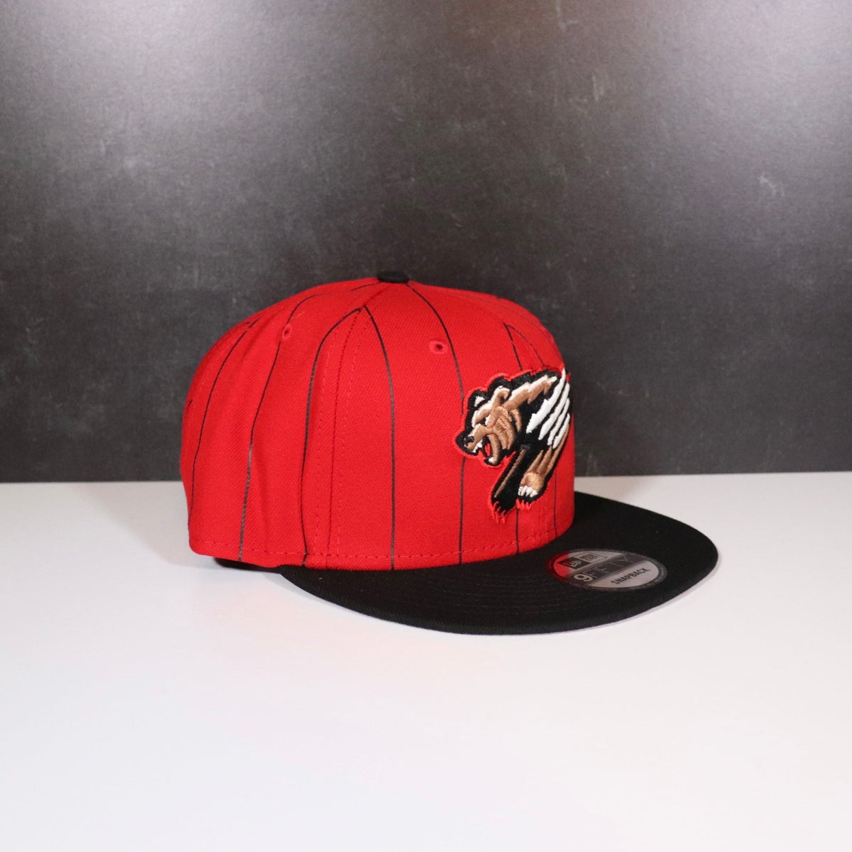 Red/Black Pinstripe Snapback – Fresno Grizzlies Official Store