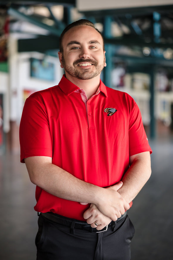 Red Primary Columbia Polo