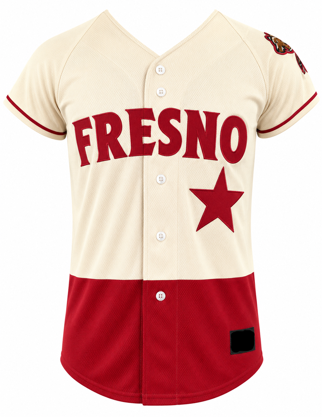 Fresno Grizzlies Women's Cream Home Replica Jersey – Fresno