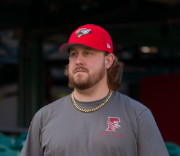 Red Primary Logo Snapback