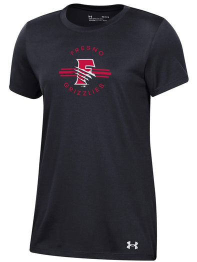 Women's Black Under Armor Tech Tee