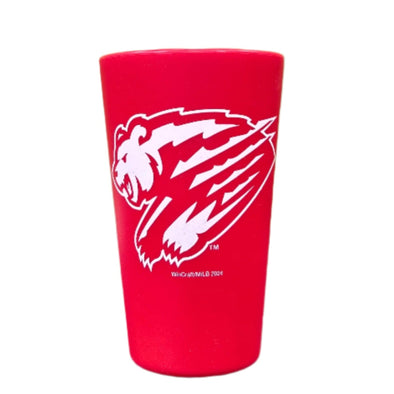 Red Primary Silicone Pint Glass