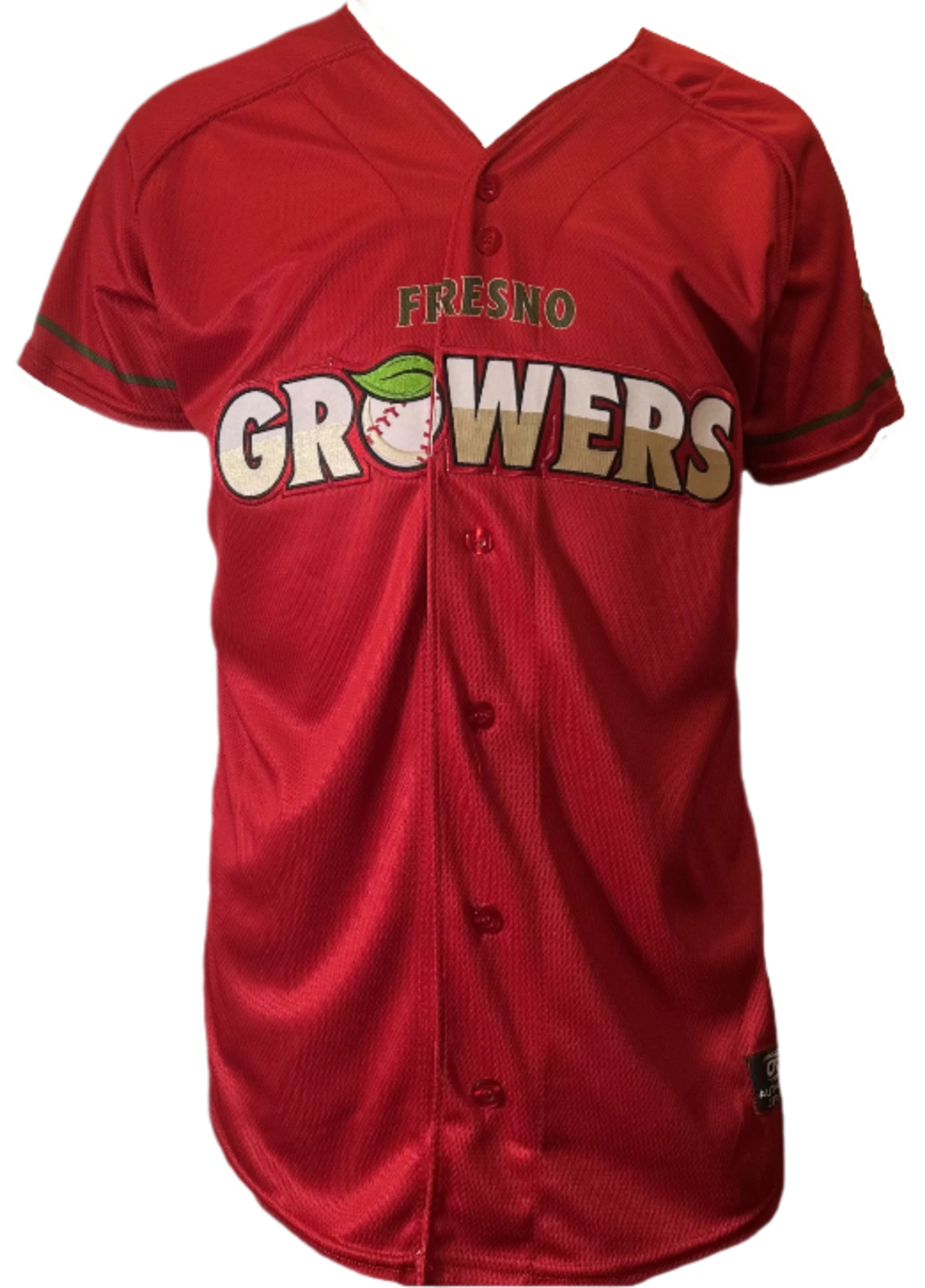 fresno monsters jersey Fresno Grizzlies Fresno Growers Authentic Jersey -