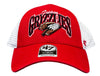 Grizzlies Keystone Mesh Adj Trucker