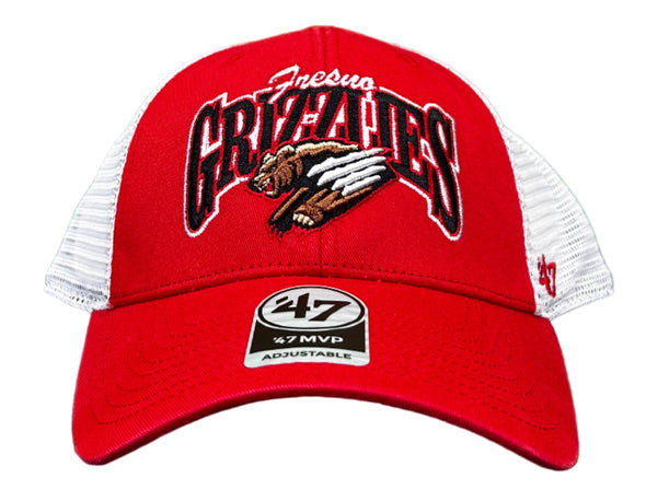 Grizzlies Keystone Mesh Adj Trucker