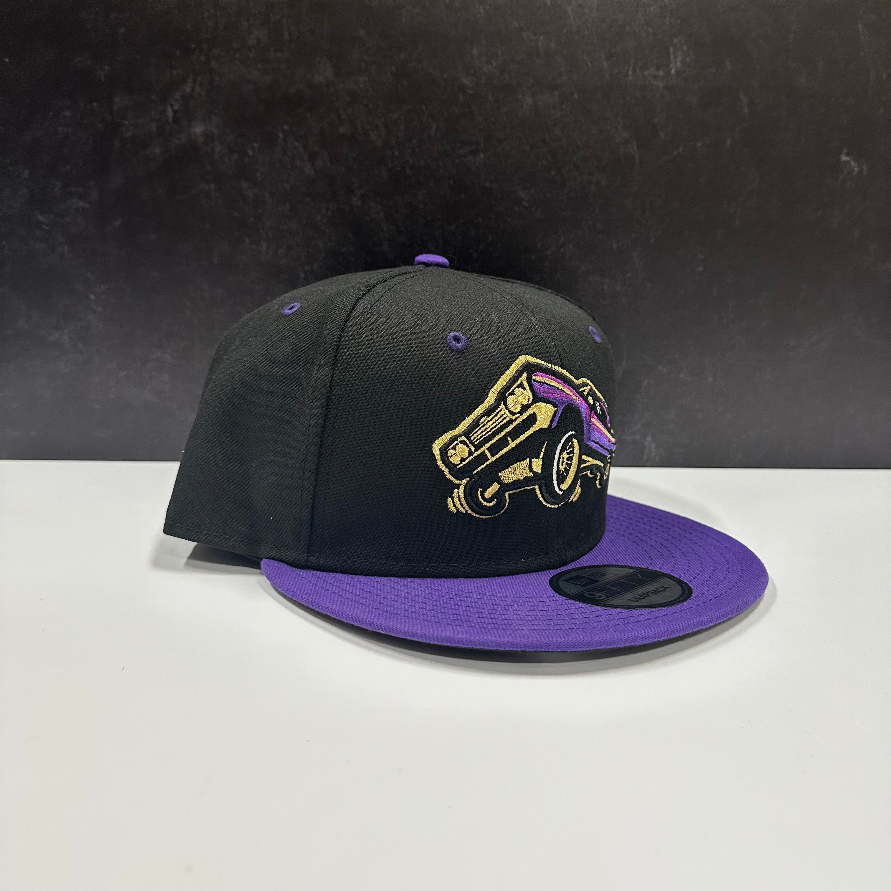 Black/Purple Lowrider Snapback – Fresno Grizzlies Official Store