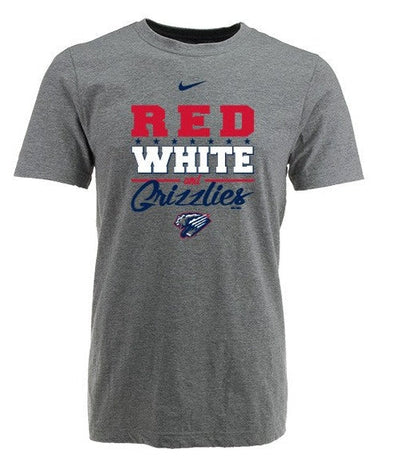 Red, White & Grizzlies Tee