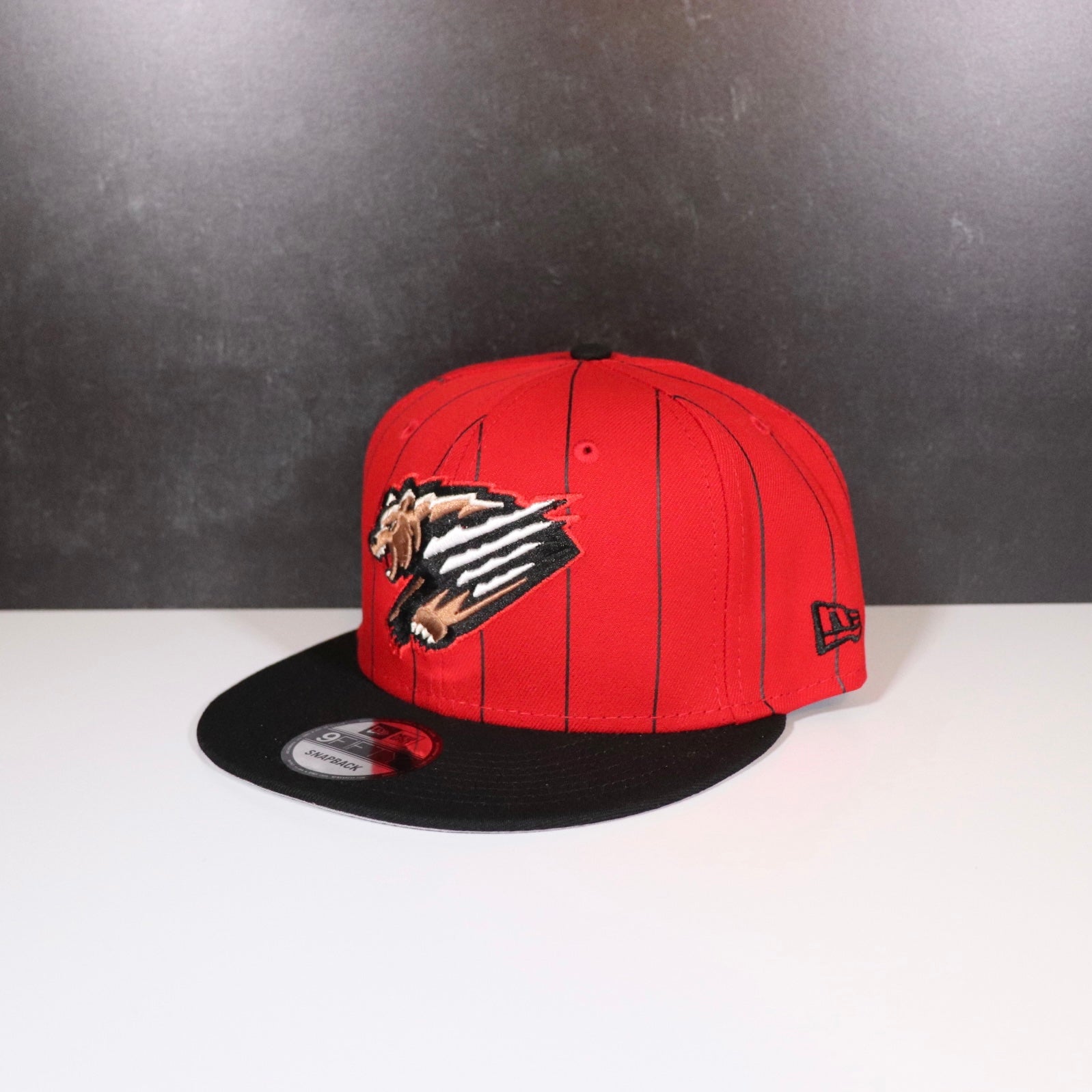 Red/Black Pinstripe Snapback – Fresno Grizzlies Official Store